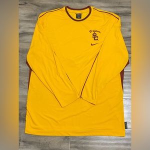 Vintage Trojans warmup jersey size M by vintage nike